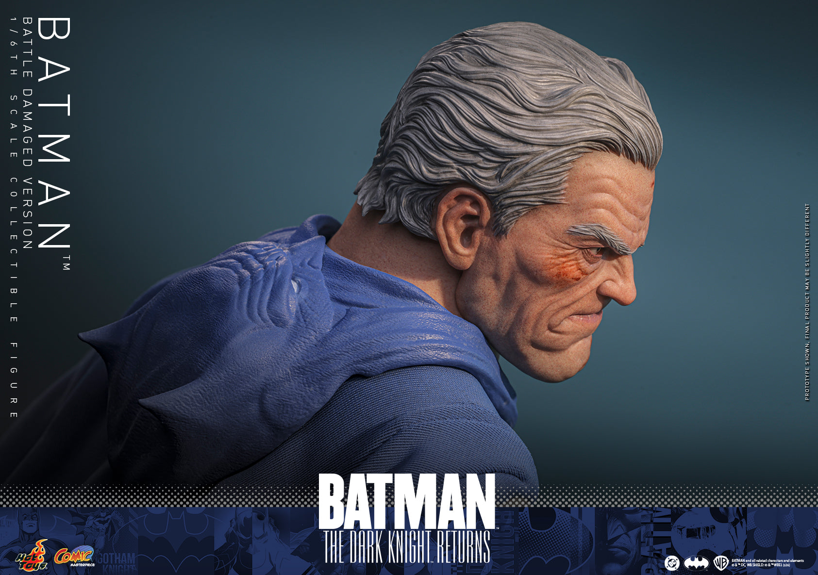 [Pre-Order] CMS031 – Batman: The Dark Knight™ Returns - 1/6th scale Batman™ (Battle Damaged Version) Collectible Figure - ActionCity