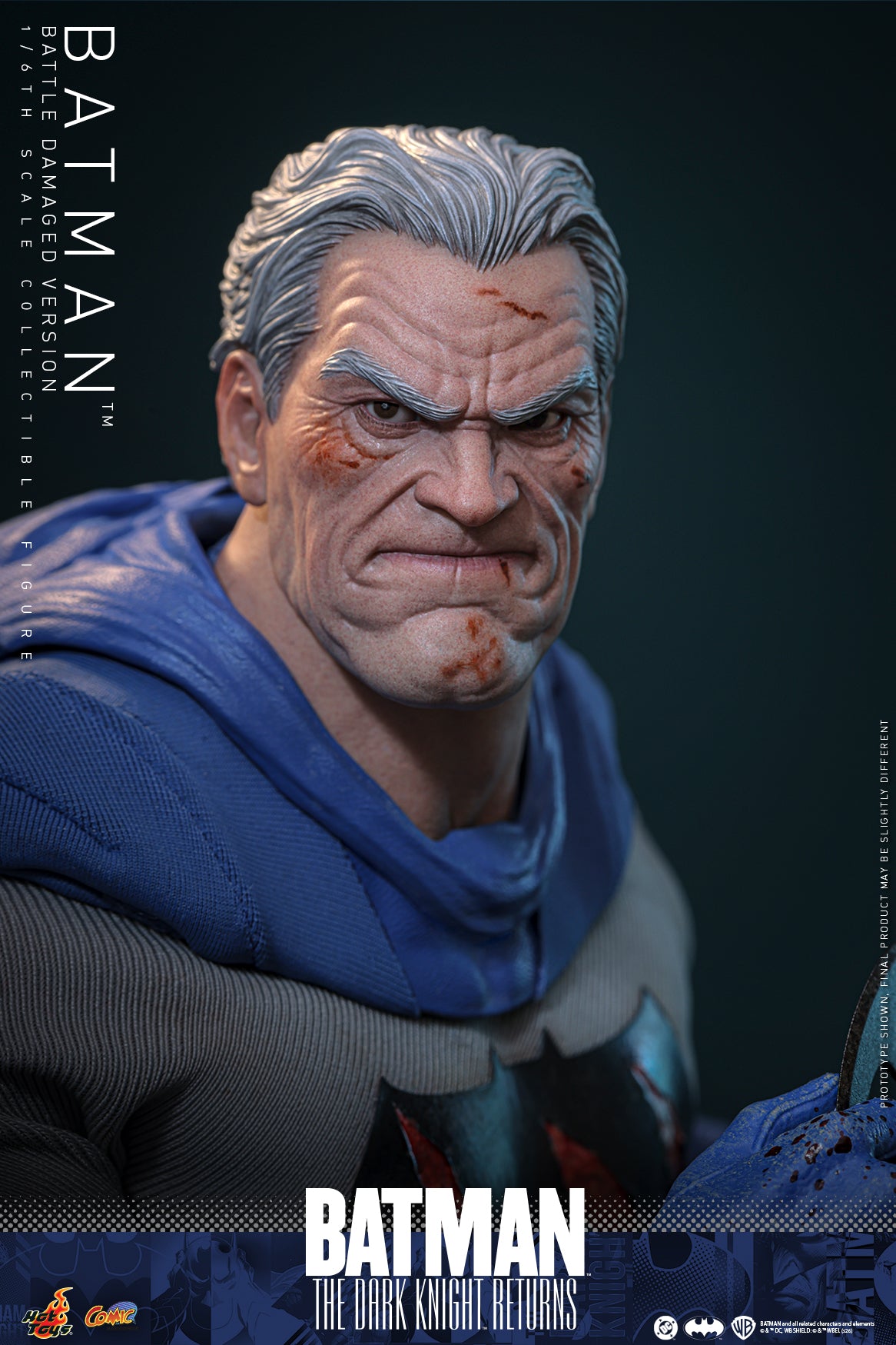 [Pre-Order] CMS031 – Batman: The Dark Knight™ Returns - 1/6th scale Batman™ (Battle Damaged Version) Collectible Figure - ActionCity