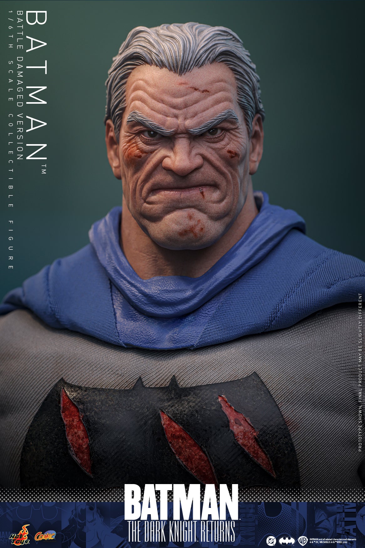 [Pre-Order] CMS031 – Batman: The Dark Knight™ Returns - 1/6th scale Batman™ (Battle Damaged Version) Collectible Figure - ActionCity