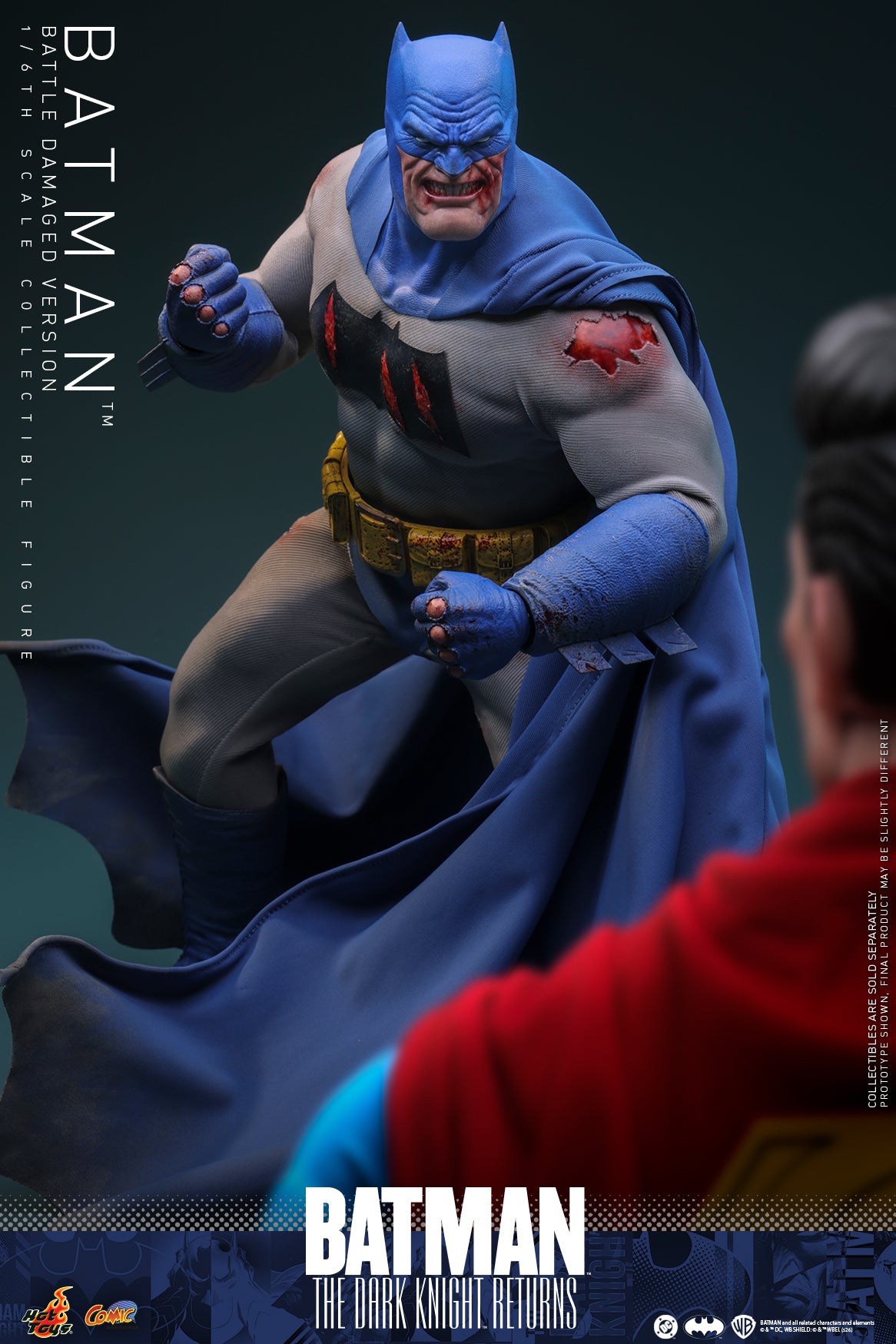 [Pre-Order] CMS031 – Batman: The Dark Knight™ Returns - 1/6th scale Batman™ (Battle Damaged Version) Collectible Figure - ActionCity