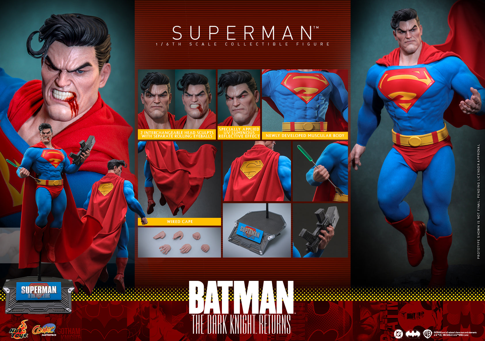 [Pre-Order] CMS032 – Batman: The Dark Knight™ Returns - 1/6th scale Superman™ Collectible Figure