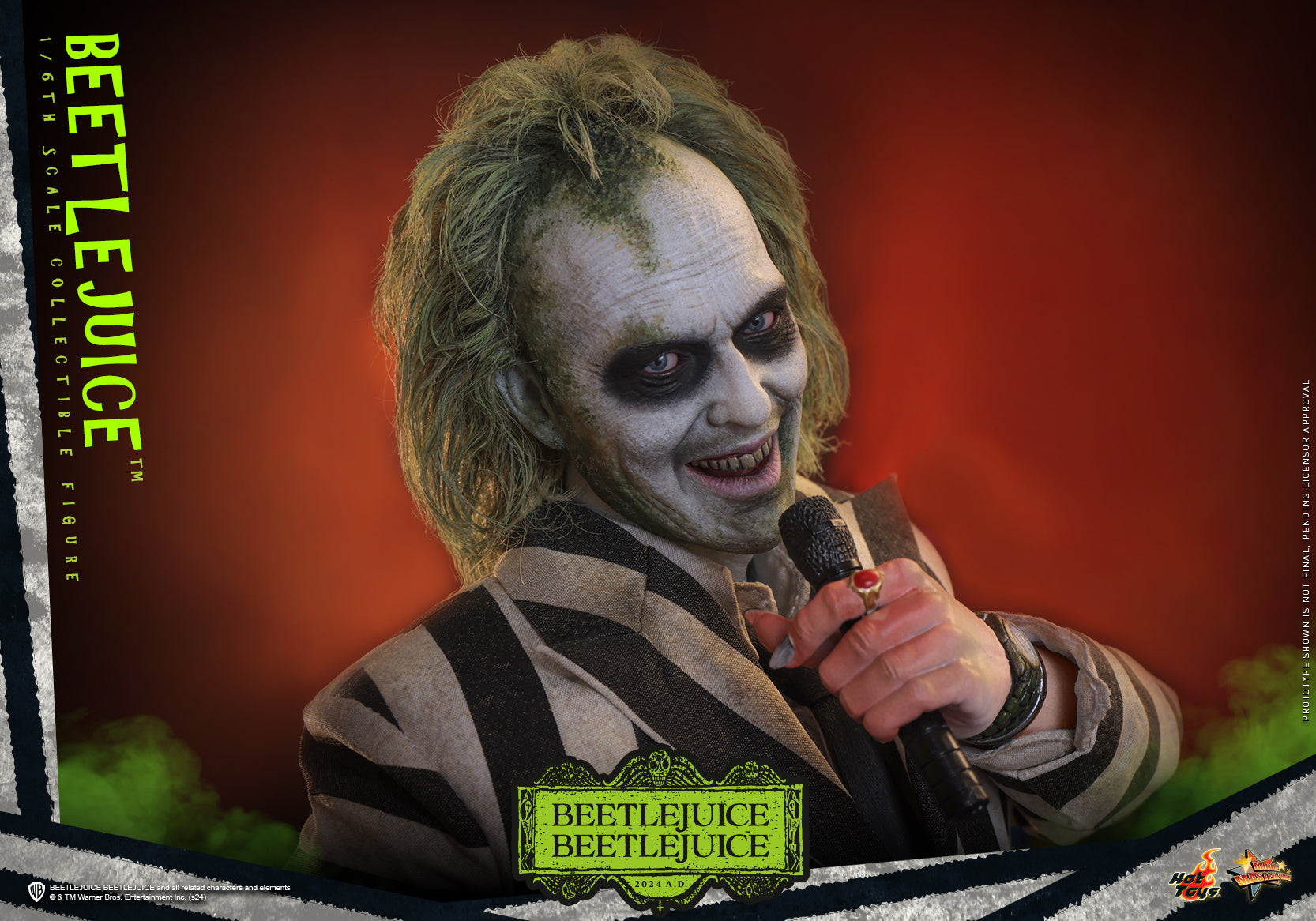 MMS767 - Beetlejuice Beetlejuice - 1/6th scale Beetlejuice Collectible Figure - ActionCity
