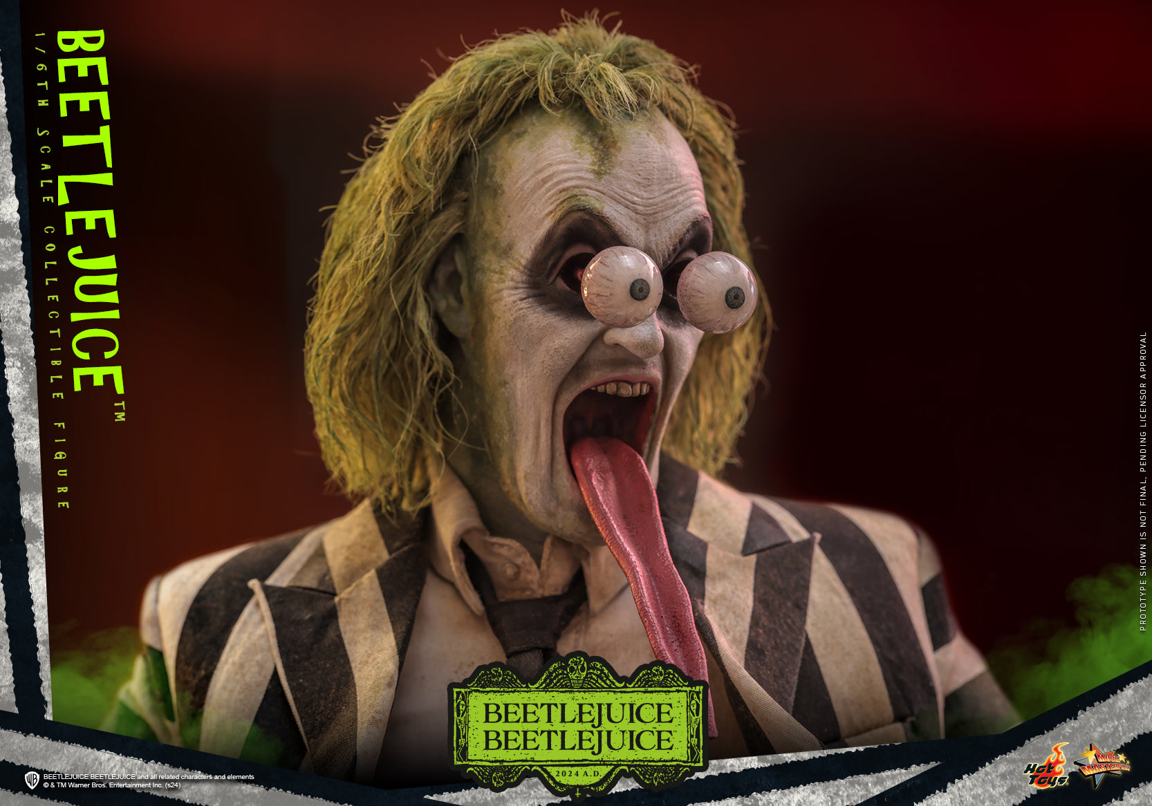 MMS767 - Beetlejuice Beetlejuice - 1/6th scale Beetlejuice Collectible Figure - ActionCity