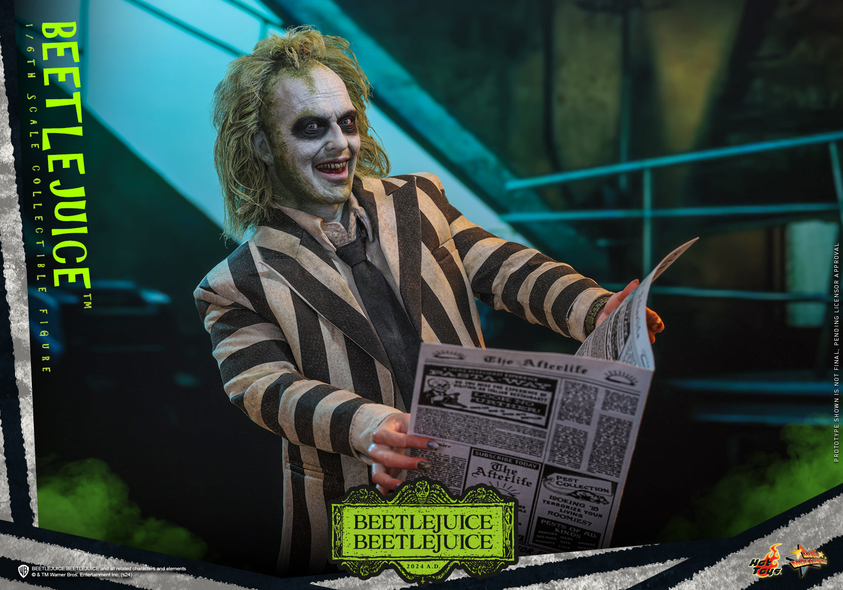 MMS767 - Beetlejuice Beetlejuice - 1/6th scale Beetlejuice Collectible Figure - ActionCity