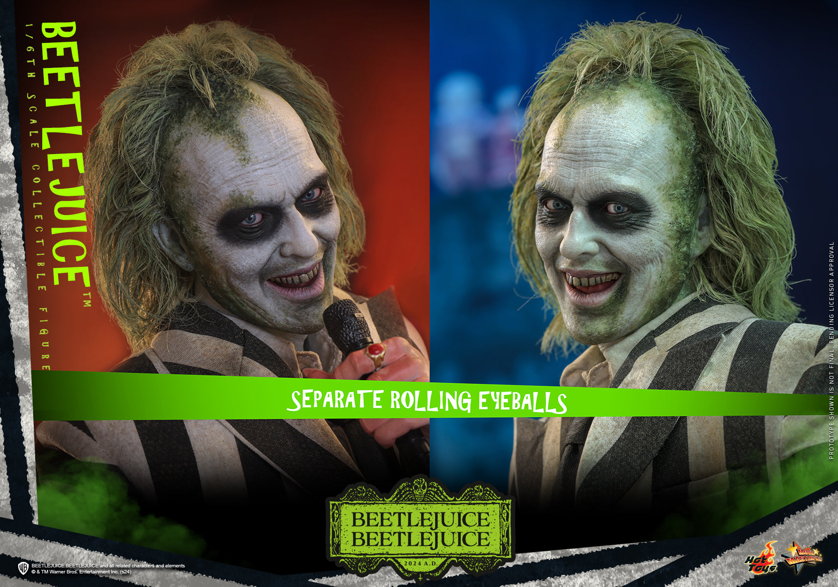 MMS767 - Beetlejuice Beetlejuice - 1/6th scale Beetlejuice Collectible Figure - ActionCity