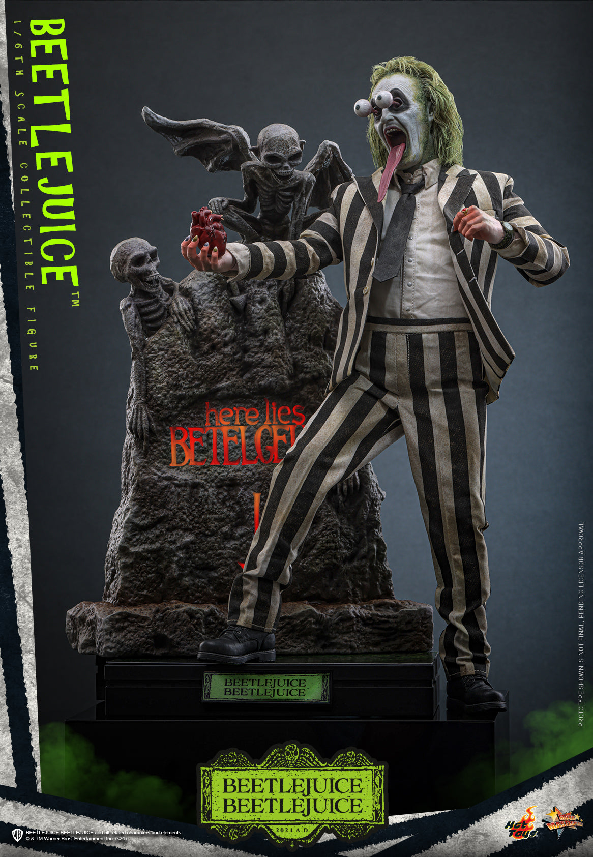 MMS767 - Beetlejuice Beetlejuice - 1/6th scale Beetlejuice Collectible Figure - ActionCity