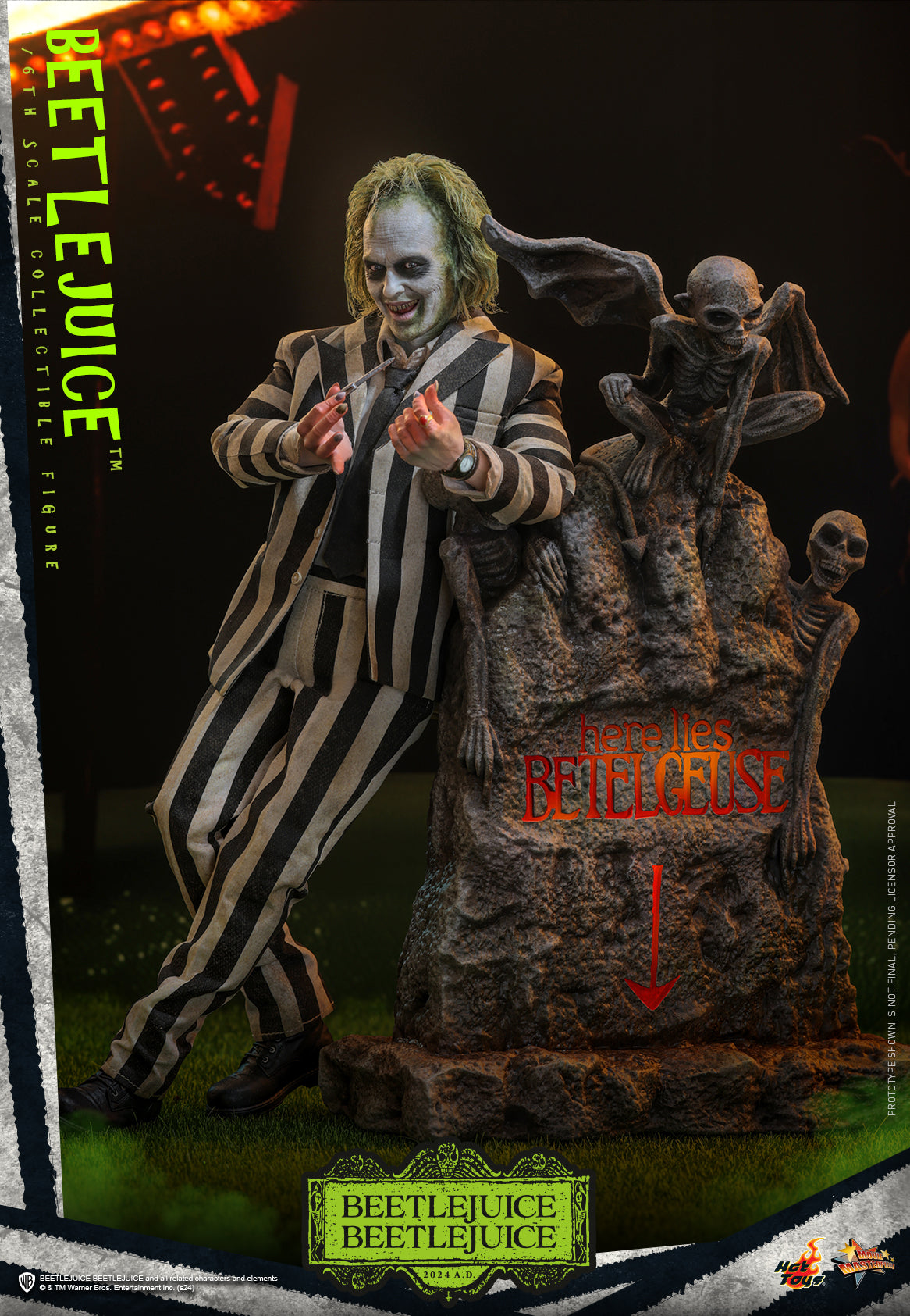 MMS767 - Beetlejuice Beetlejuice - 1/6th scale Beetlejuice Collectible Figure - ActionCity