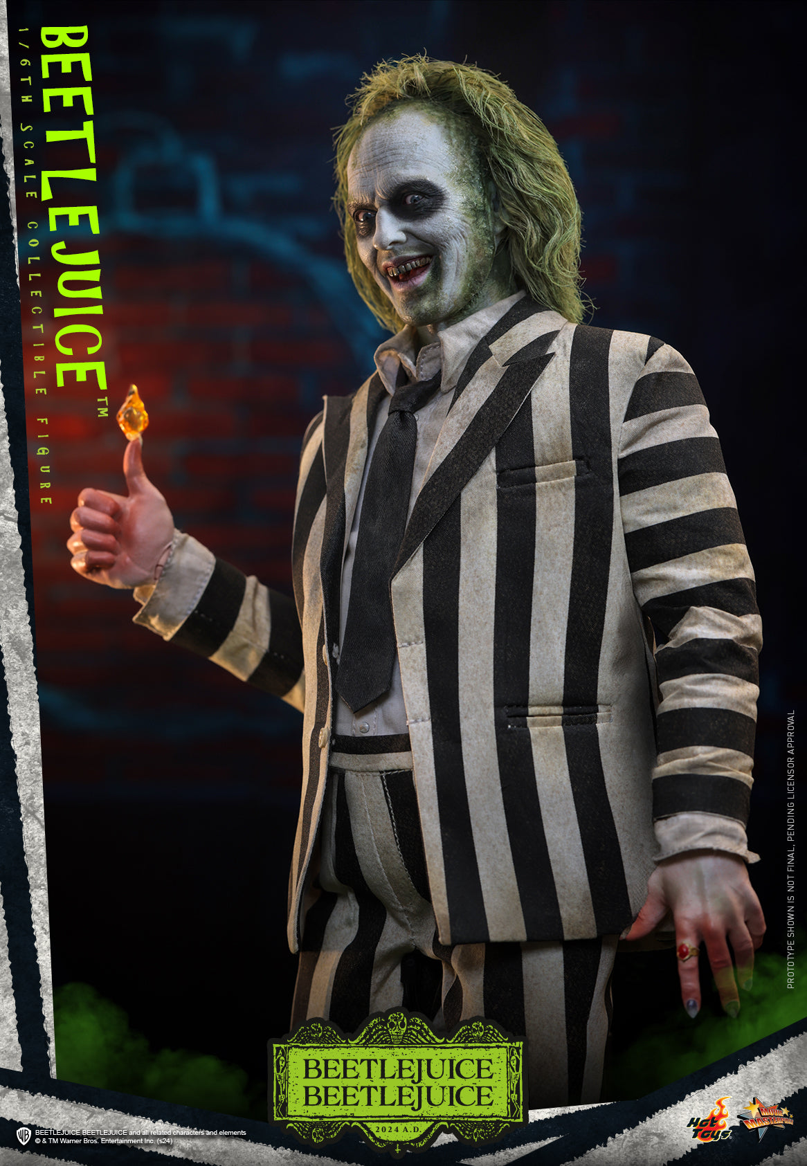 MMS767 - Beetlejuice Beetlejuice - 1/6th scale Beetlejuice Collectible Figure - ActionCity