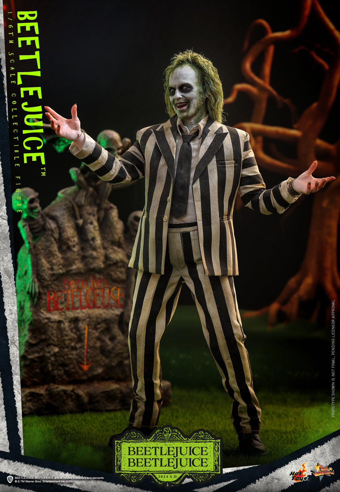 MMS767 - Beetlejuice Beetlejuice - 1/6th scale Beetlejuice Collectible Figure - ActionCity