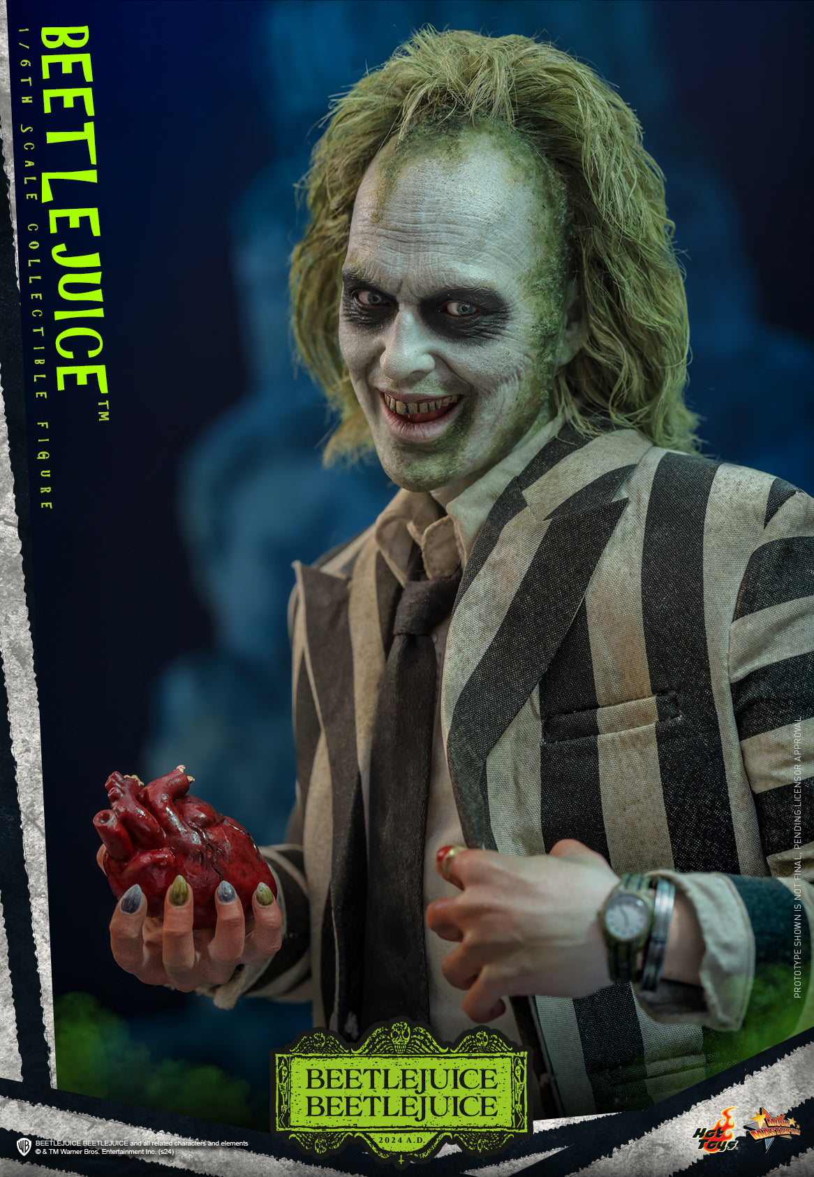 MMS767 - Beetlejuice Beetlejuice - 1/6th scale Beetlejuice Collectible Figure - ActionCity