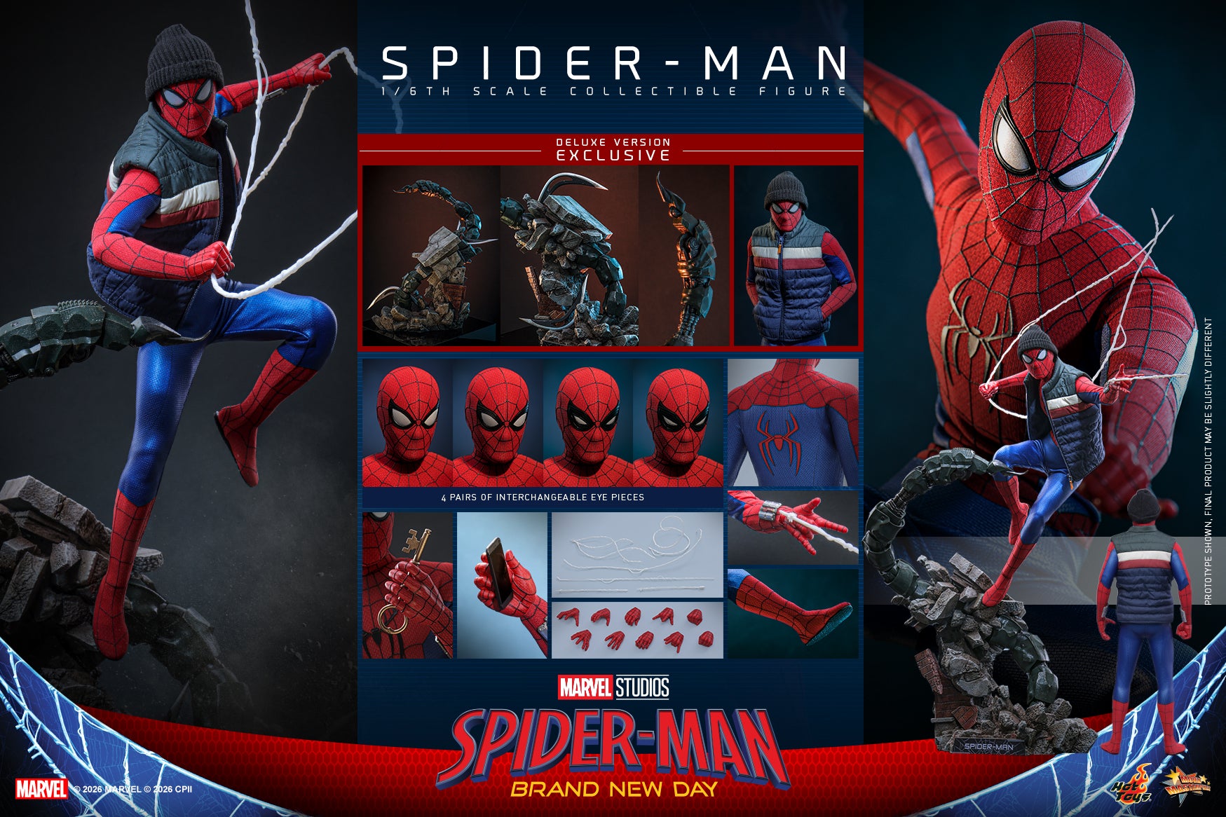 Pre-Order] MMS893 – Spider-Man: Brand New Day - 1/6th scale Spider-Ma