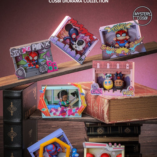 CBX301 - Spider-Man: Across The Spider-Verse - Spider-Man: Across The Spider-Verse Cosbi Diorama Collection