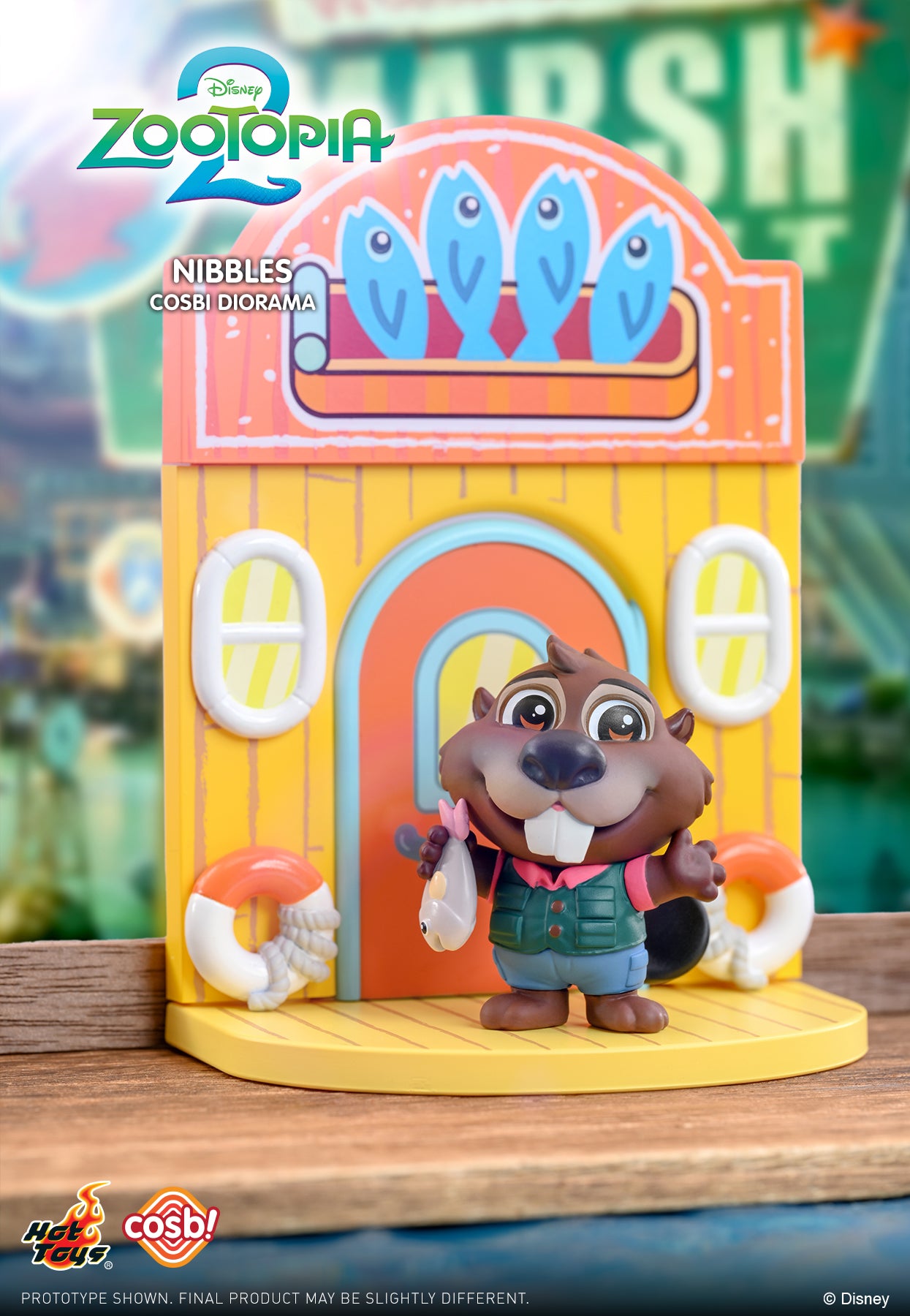 Zootopia 2 ポスターフィギュアとおまけセット。 おまけ付き