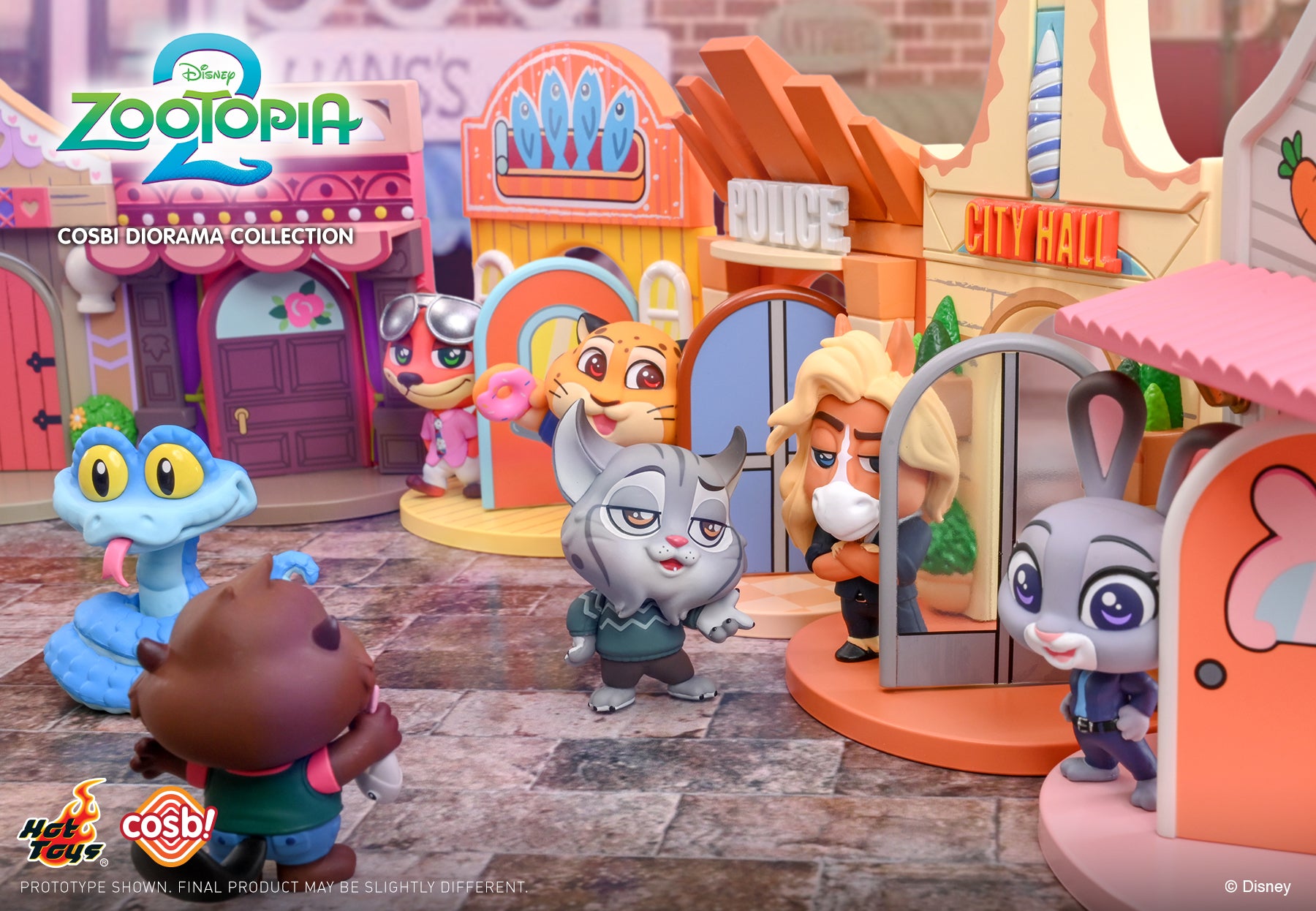 CBX304 - Zootopia - Zootopia 2 Cosbi Diorama Collection – ActionCity