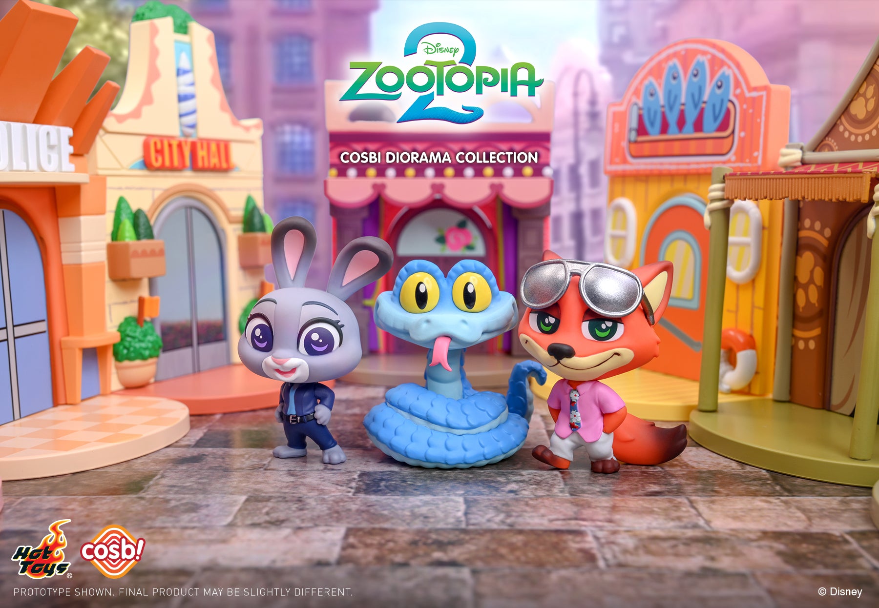 CBX304 - Zootopia - Zootopia 2 Cosbi Diorama Collection – ActionCity