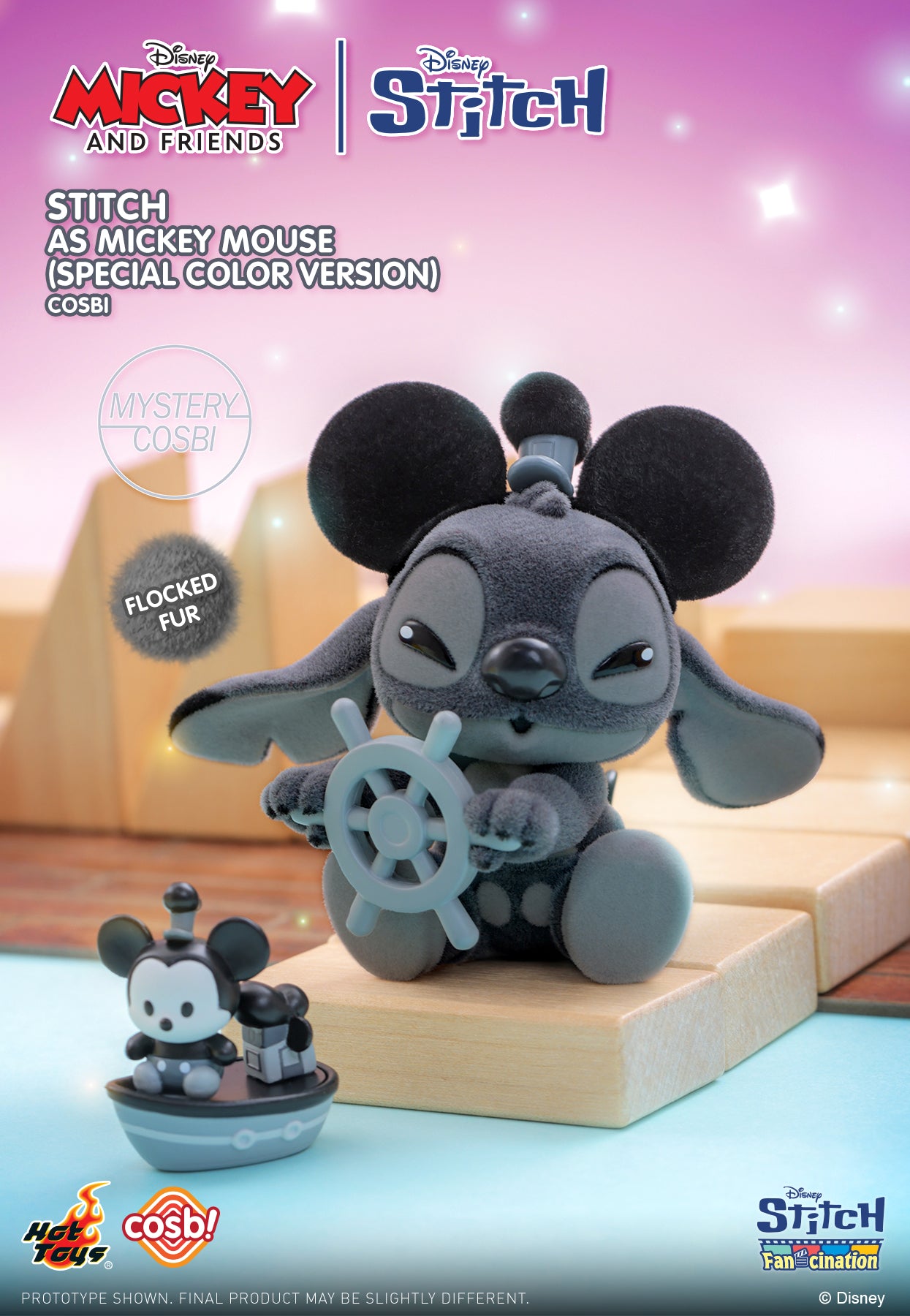 Mickey Rabbit Stich CBX313 - Stitch Fan-Cination - Mickey & Friends | Stitch Cosbi Collect ...