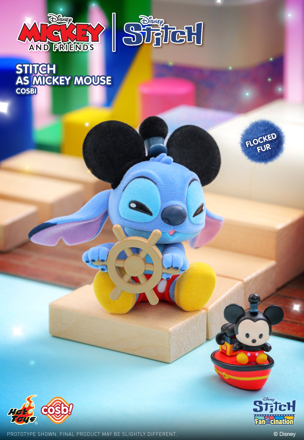 Mickey Rabbit Stich CBX313 - Stitch Fan-Cination - Mickey & Friends | Stitch Cosbi Collect ...