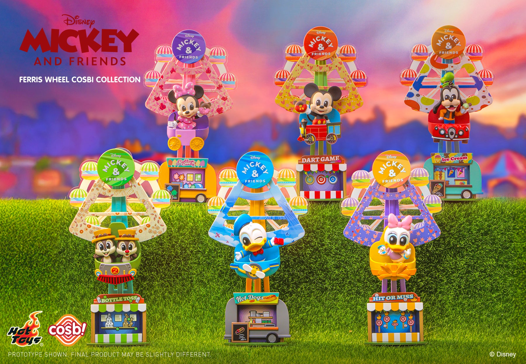 CBX326 - Mickey & Friends - Mickey & Friends Ferris Wheel Cosbi