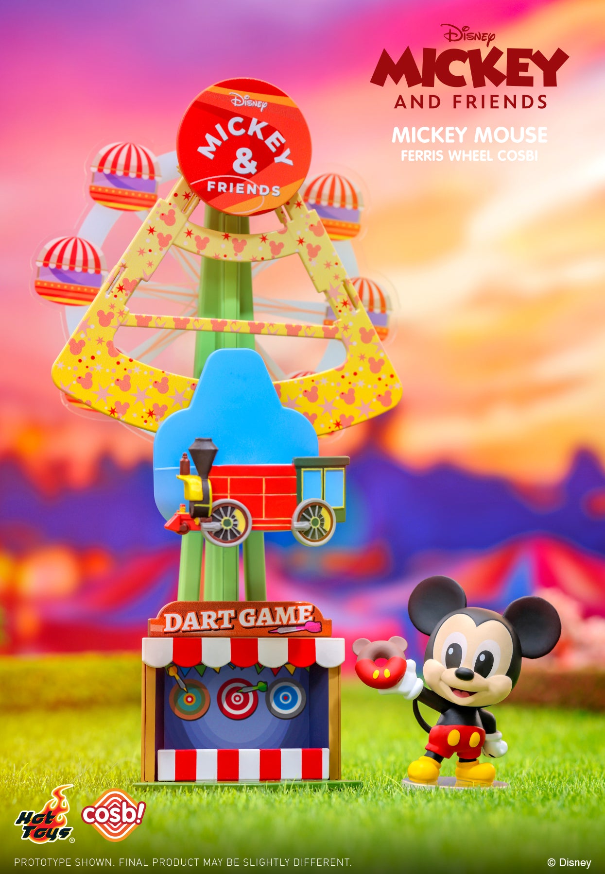 [Pre-Order] CBX326 - Mickey & Friends - Mickey & Friends Ferris Wheel Cosbi Collection