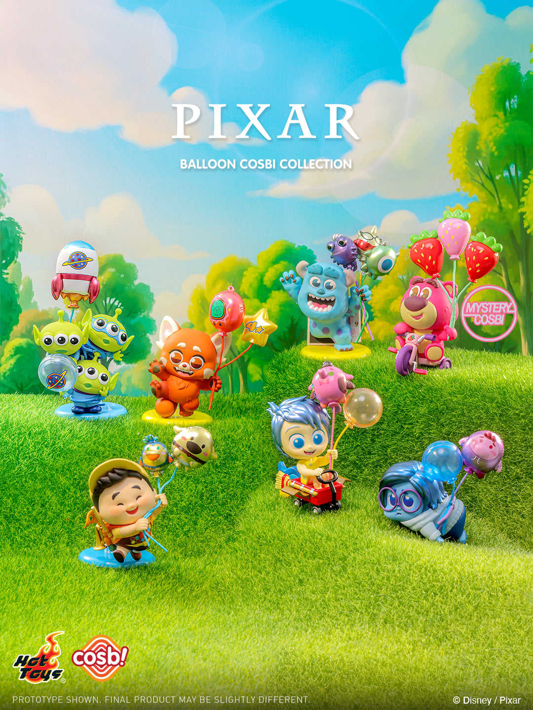 [Pre-Order] CBX339 - Pixar – Pixar Balloon Cosbi Collection - ActionCity