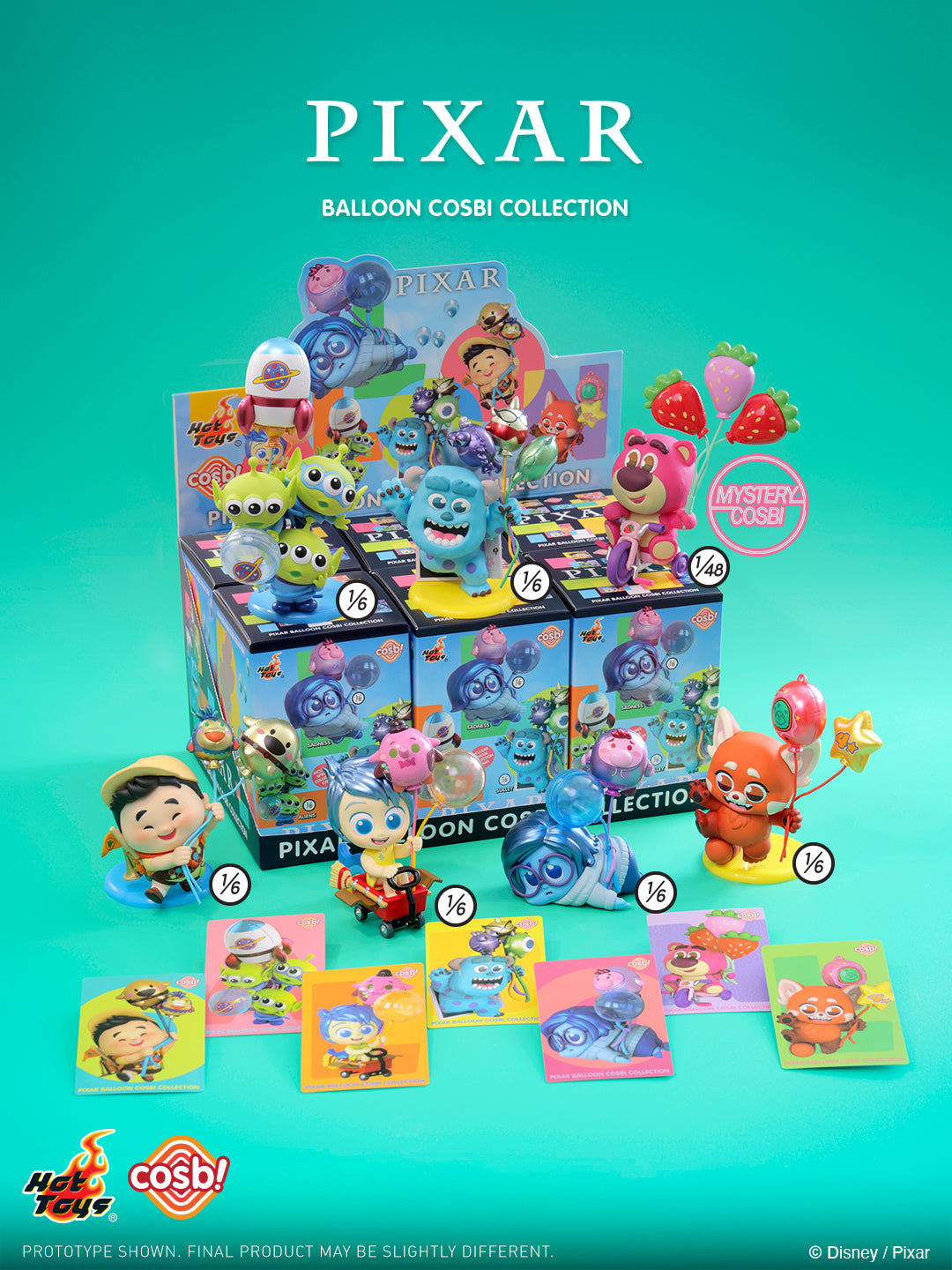 [Pre-Order] CBX339 - Pixar – Pixar Balloon Cosbi Collection - ActionCity