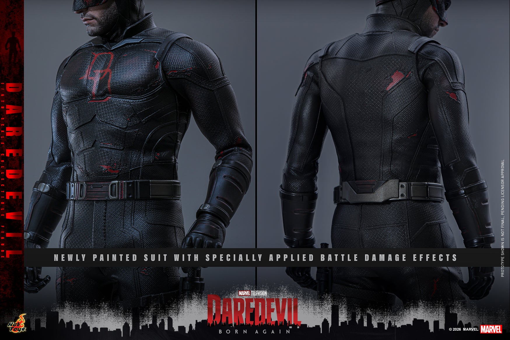 [Pre-Order] TMS186 – Daredevil Born Again (Season 2) - 16th scale Daredevil Collectible Figure - ActionCity