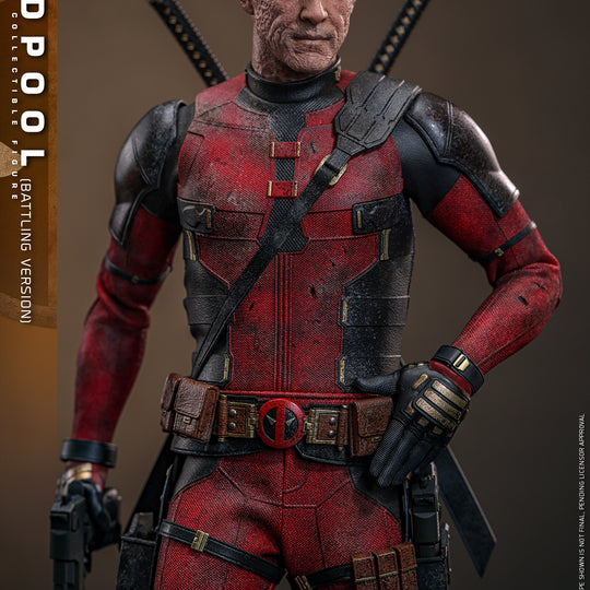 [Pre-Order Sep Arrival] MMS782 - Deadpool & Wolverine - 1/6th scale Deadpool (Battling Version) Collectible Figure
