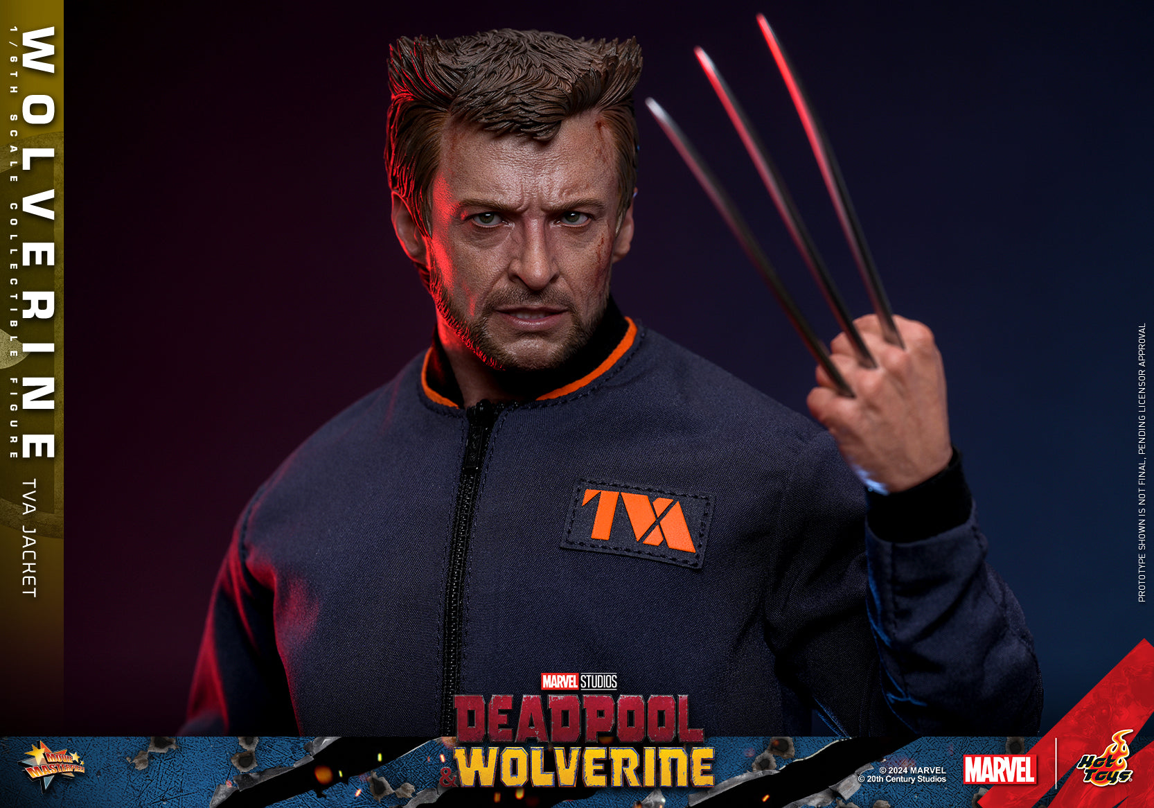 MMS756 - Deadpool & Wolverine - 1/6th scale Wolverine (TVA Jacket