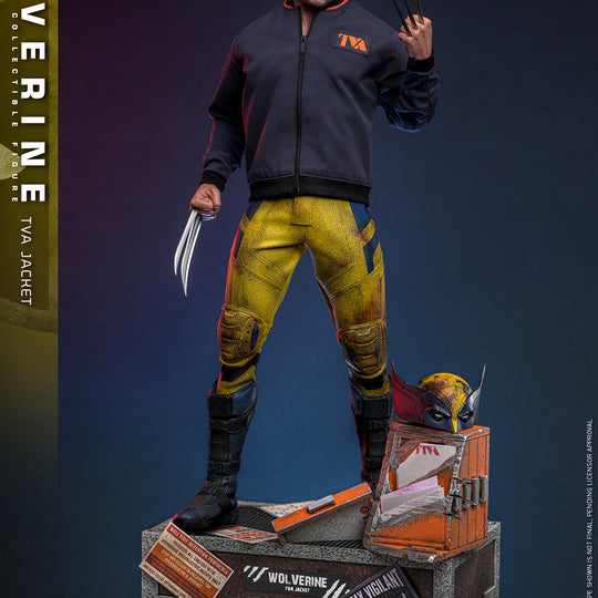 MMS756 - Deadpool & Wolverine - 1/6th scale Wolverine (TVA Jacket Version) Collectible Figure