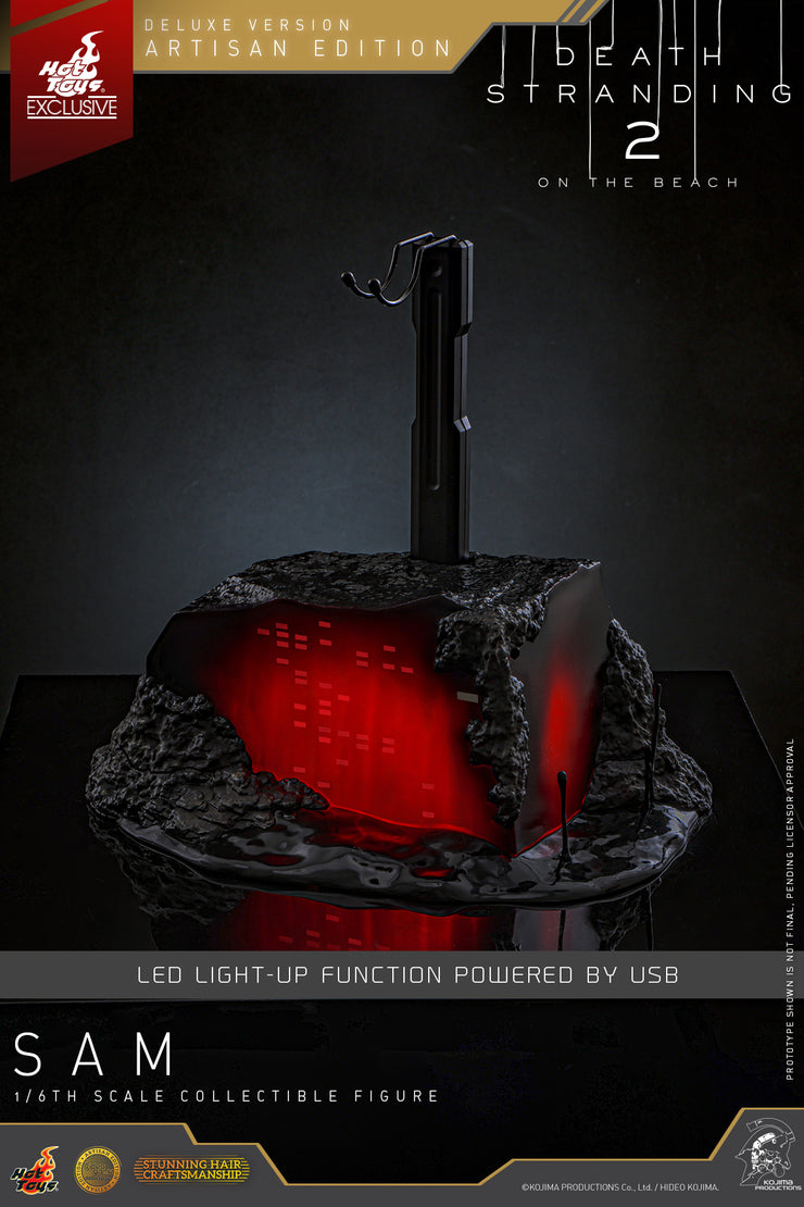 [Pre-Order] VGM77AE - Death Stranding 2: On the Beach - 1/6th scale Sam Collectible Figure (Artisan Edition Deluxe Version) [Hot Toys Exclusive]