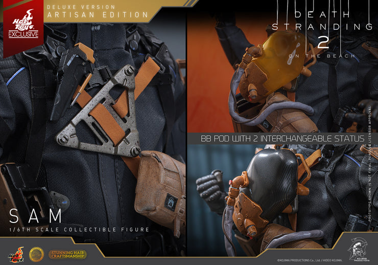 [Pre-Order] VGM77AE - Death Stranding 2: On the Beach - 1/6th scale Sam Collectible Figure (Artisan Edition Deluxe Version) [Hot Toys Exclusive]