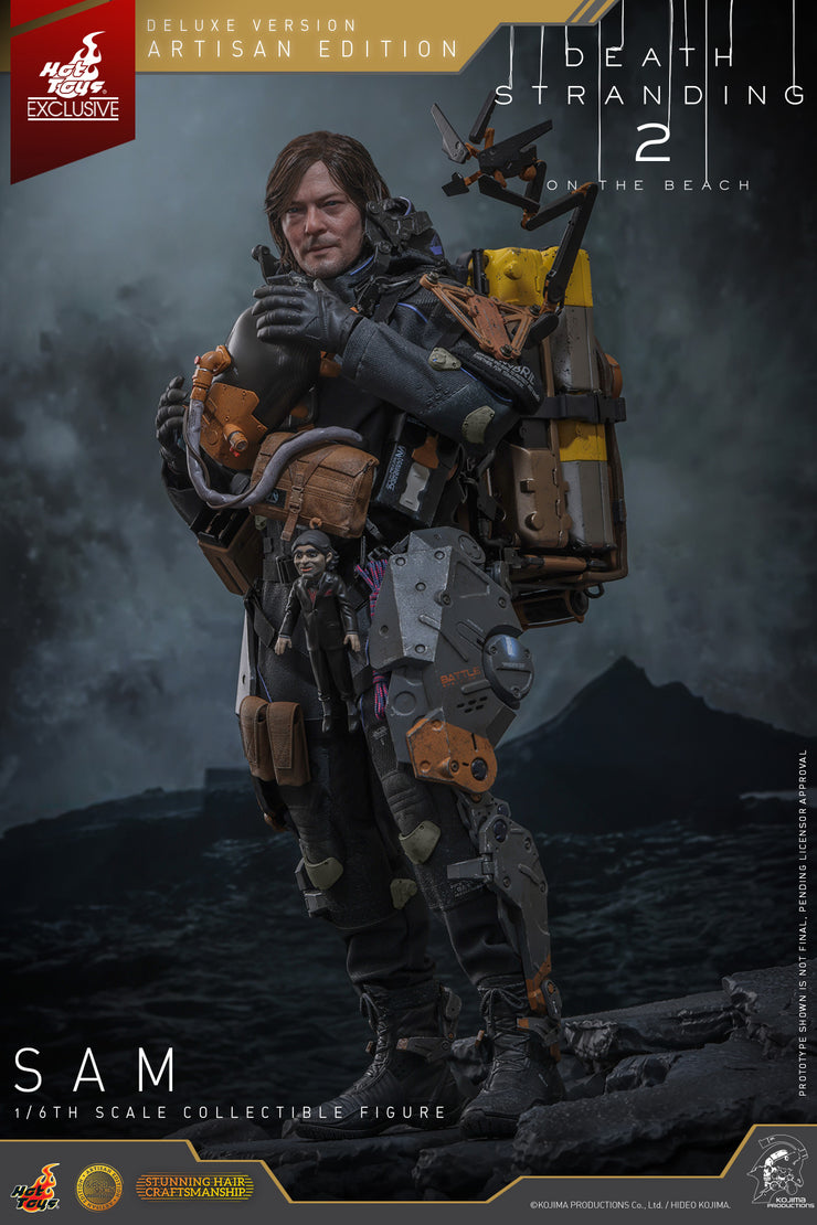[Pre-Order] VGM77AE - Death Stranding 2: On the Beach - 1/6th scale Sam Collectible Figure (Artisan Edition Deluxe Version) [Hot Toys Exclusive]