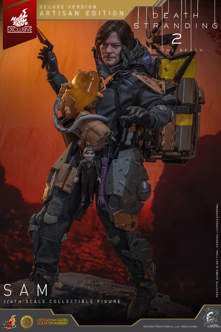 [Pre-Order] VGM77AE - Death Stranding 2: On the Beach - 1/6th scale Sam Collectible Figure (Artisan Edition Deluxe Version) [Hot Toys Exclusive]