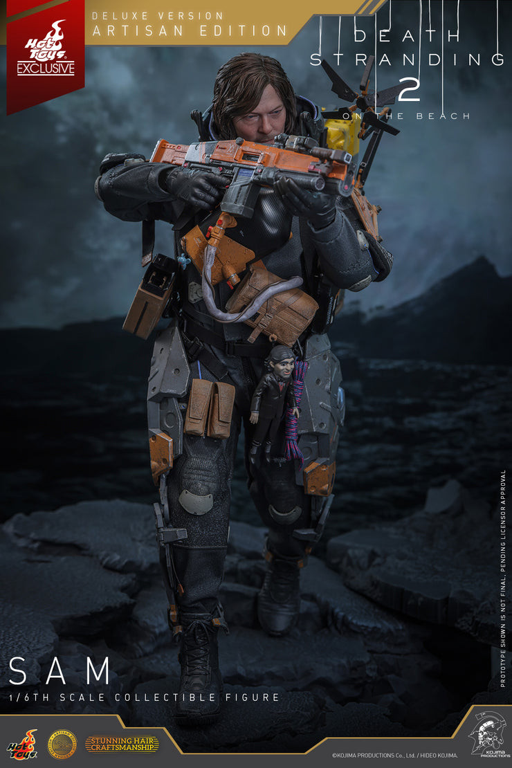 [Pre-Order] VGM77AE - Death Stranding 2: On the Beach - 1/6th scale Sam Collectible Figure (Artisan Edition Deluxe Version) [Hot Toys Exclusive]