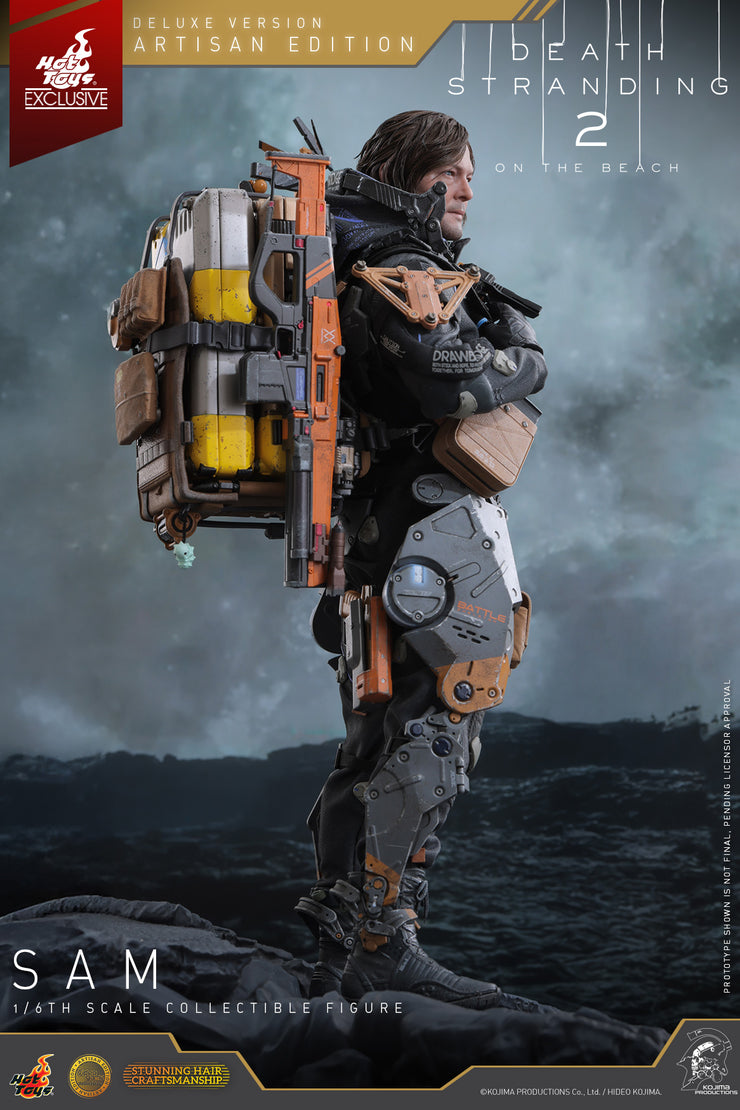 [Pre-Order] VGM77AE - Death Stranding 2: On the Beach - 1/6th scale Sam Collectible Figure (Artisan Edition Deluxe Version) [Hot Toys Exclusive]