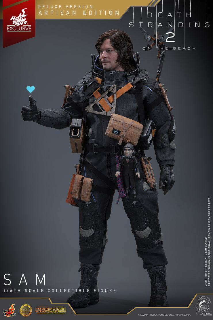 [Pre-Order] VGM77AE - Death Stranding 2: On the Beach - 1/6th scale Sam Collectible Figure (Artisan Edition Deluxe Version) [Hot Toys Exclusive]