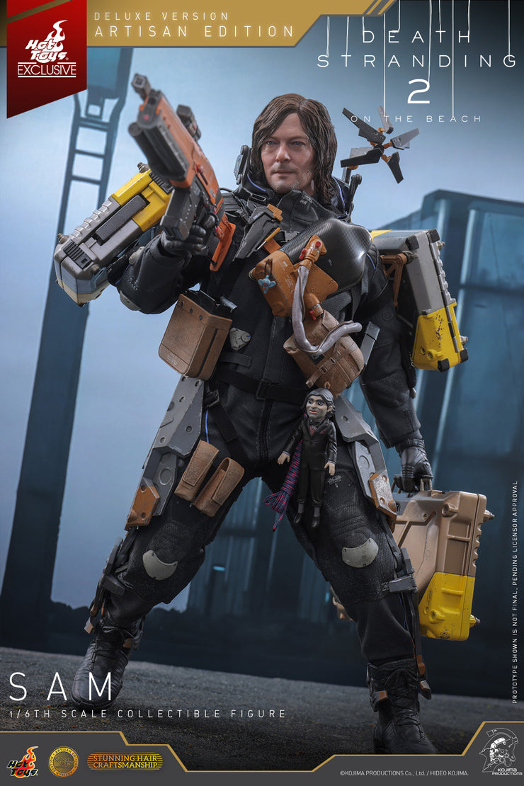 [Pre-Order] VGM77AE - Death Stranding 2: On the Beach - 1/6th scale Sam Collectible Figure (Artisan Edition Deluxe Version) [Hot Toys Exclusive]