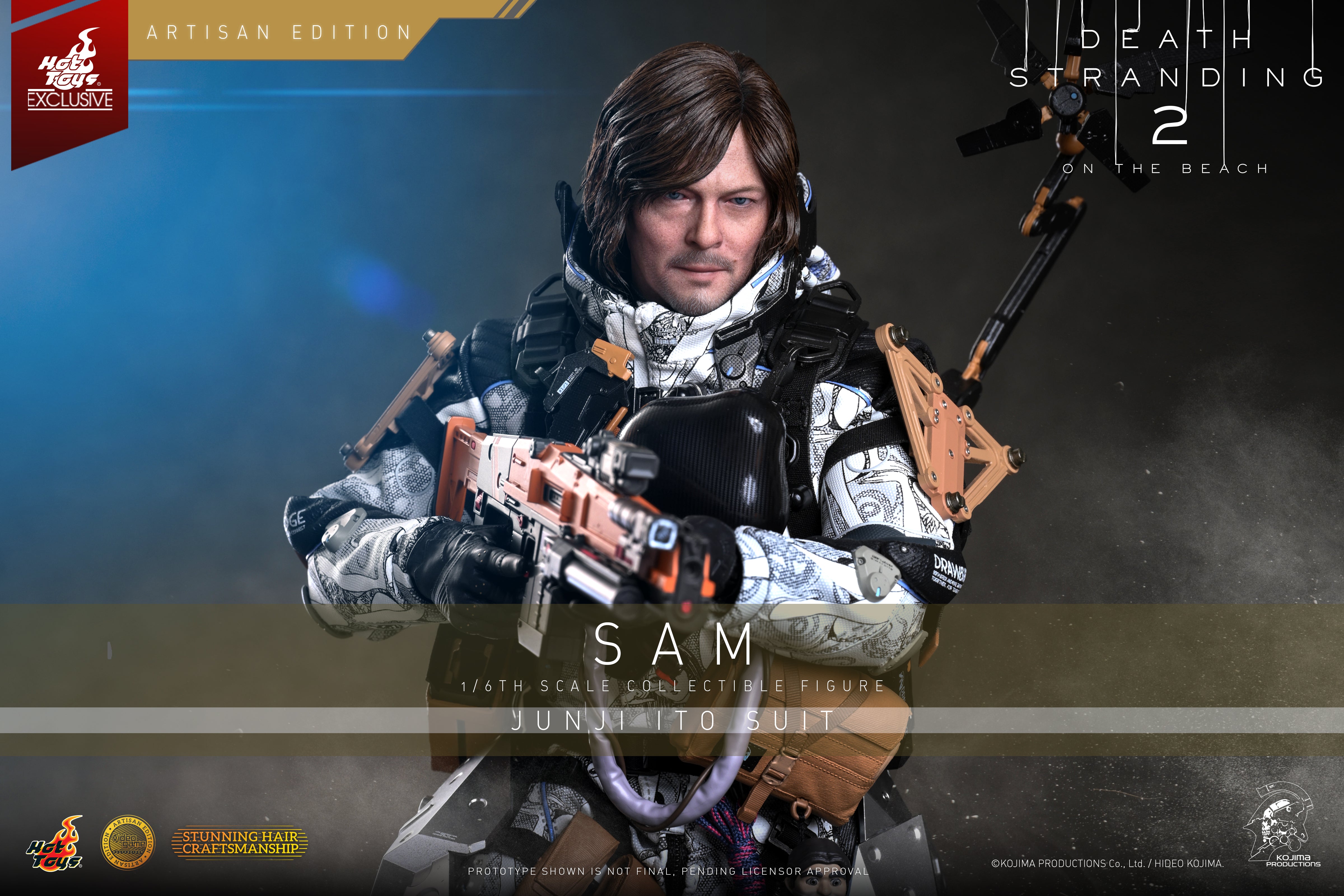 [Pre-Order] VGM90AE – Death Stranding 2: On the Beach - 1/6th scale Sam (Junji Ito Suit) Collectible Figure (Artisan Edition) [Hot Toys Exclusive] - ActionCity