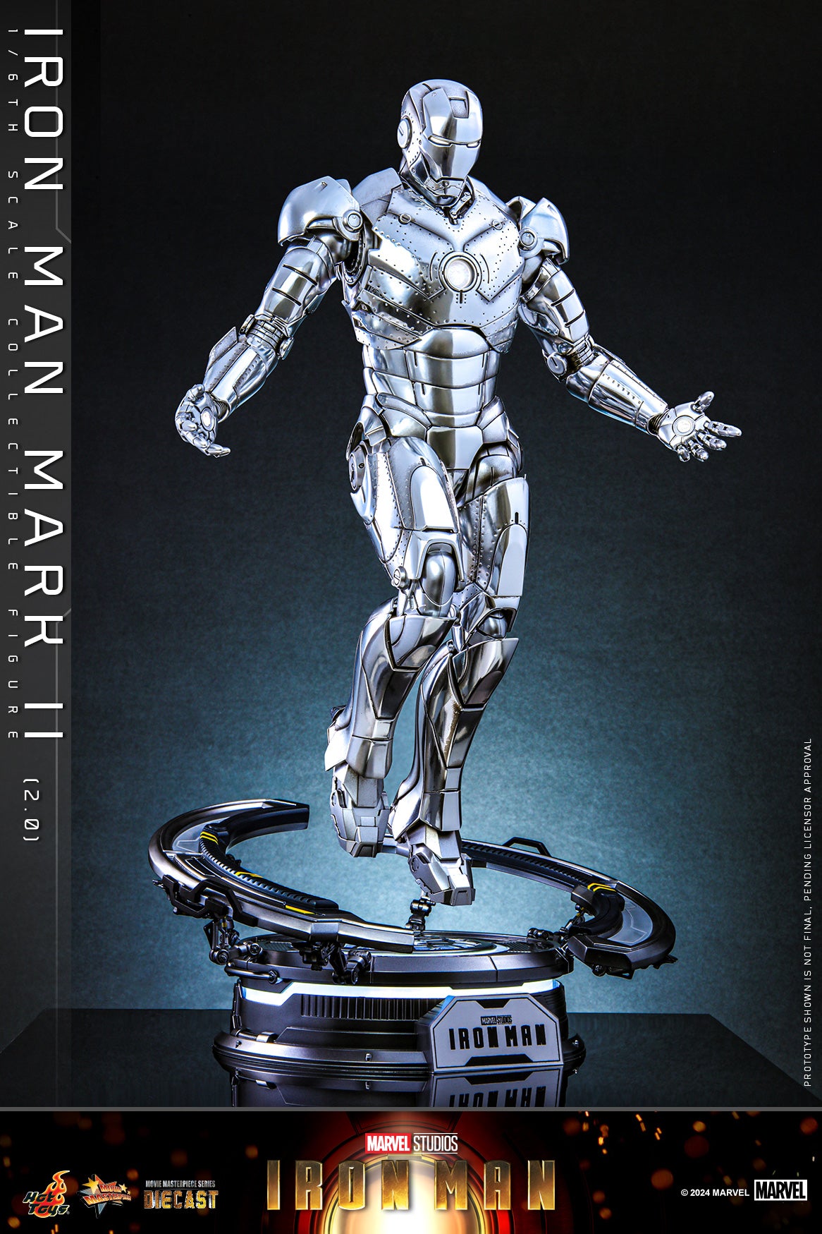 MMS733D59 - Iron Man - 1/6th scale Iron Man Mark II (2.0) Collectible