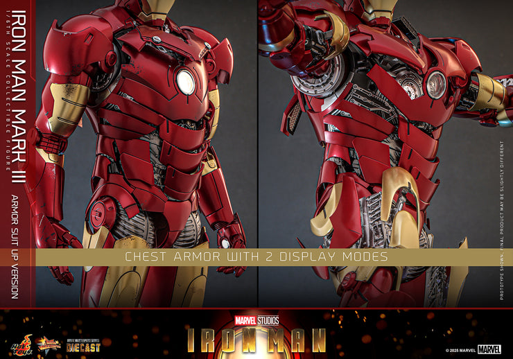 [Pre-Order] MMS825D72 – Iron Man 1/6th scale Iron Man Mark III (Armor Suit Up Version)