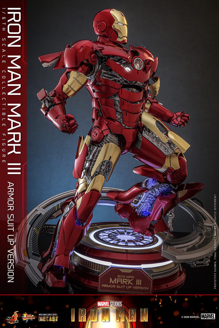 [Pre-Order] MMS825D72 – Iron Man 1/6th scale Iron Man Mark III (Armor Suit Up Version)