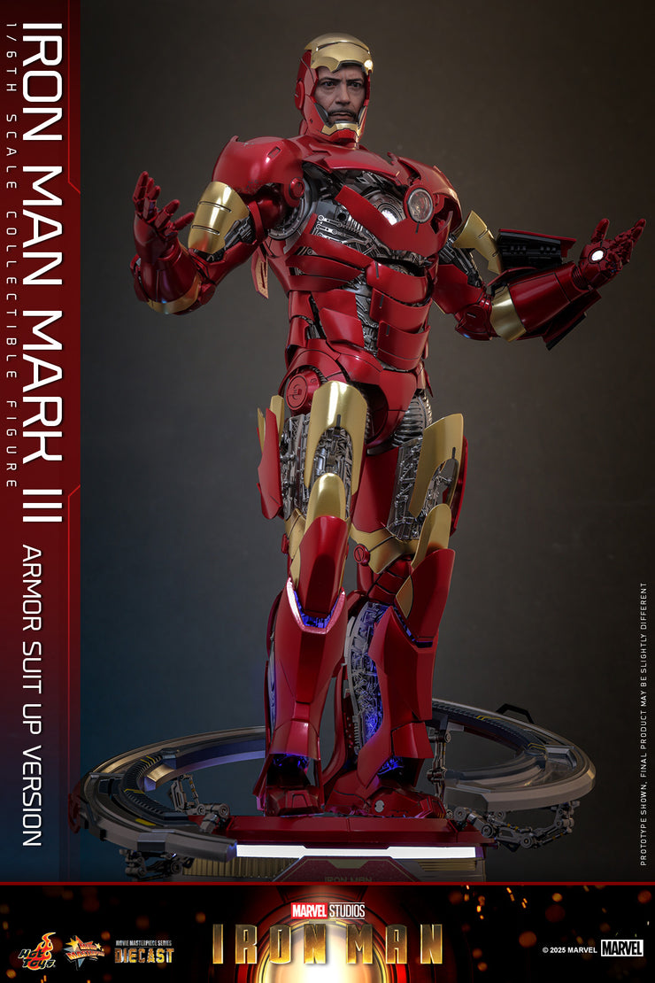 [Pre-Order] MMS825D72 – Iron Man 1/6th scale Iron Man Mark III (Armor Suit Up Version)