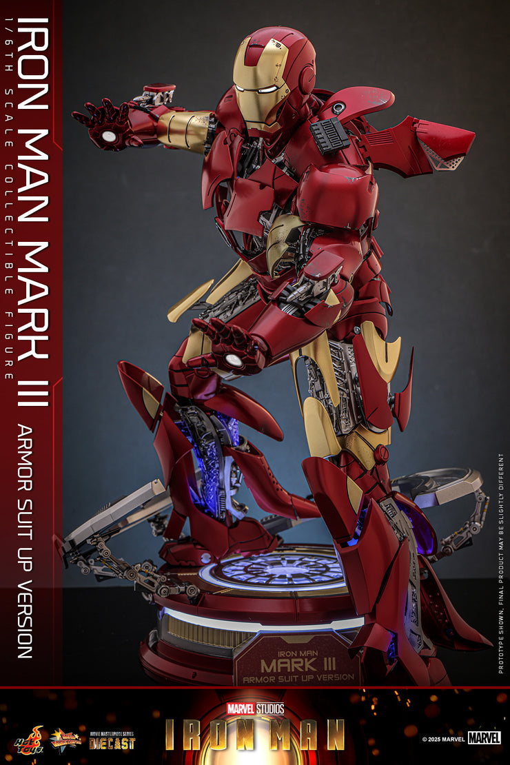 [Pre-Order] MMS825D72 – Iron Man 1/6th scale Iron Man Mark III (Armor Suit Up Version)