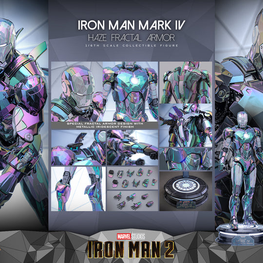 MMS855D79 - Iron Man 2 - 1/6th scale Iron Man Mark IV (Haze Fractal Armor) Collectible Figure [Hot Toys Exclusive]
