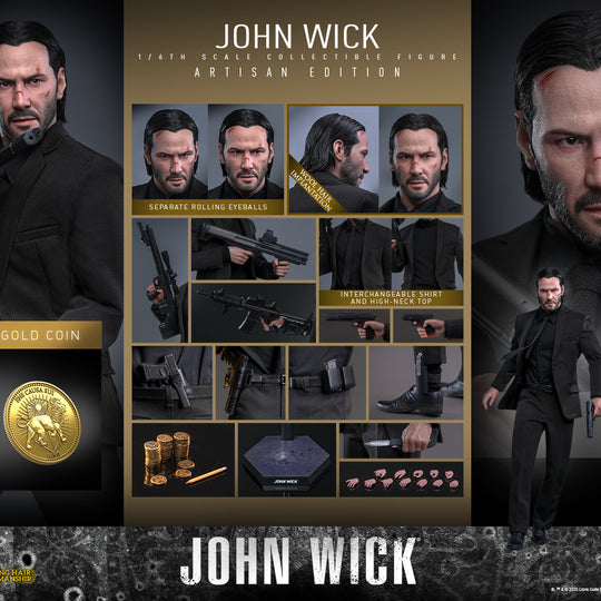 [Pre-Order] MMS833AE - John Wick - 1/6th scale John Wick Collectible Figure (Artisan Edition) [Hot Toys Exclusive]