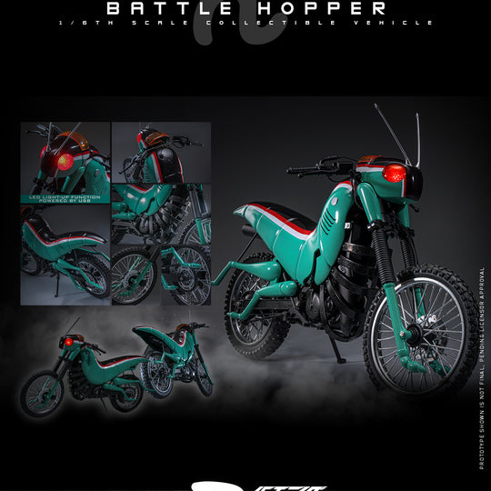 [Pre-Order] TMS161 - Kamen Rider Black - 1/6th scale Battle Hopper Collectible Vehicle