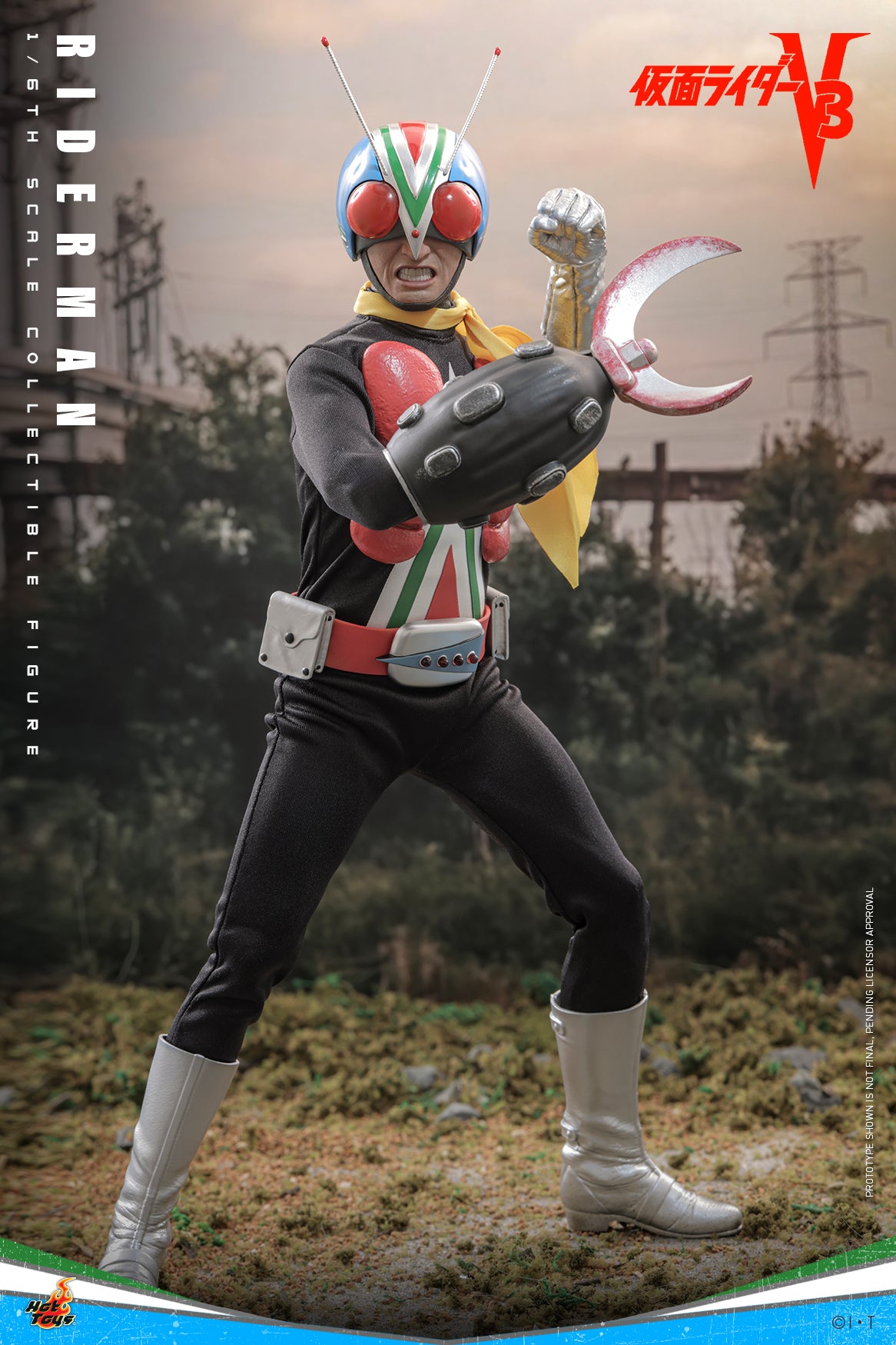 Pre-Order] TMS185 – Kamen Rider V3 – 1/6th scale Riderman