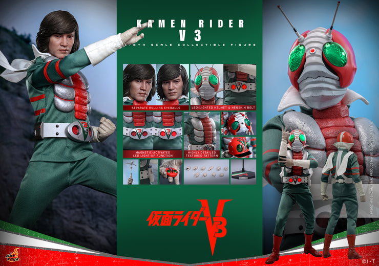 [Pre-Order] TMS162 – Kamen Rider V3 1/6th scale Kamen Rider V3