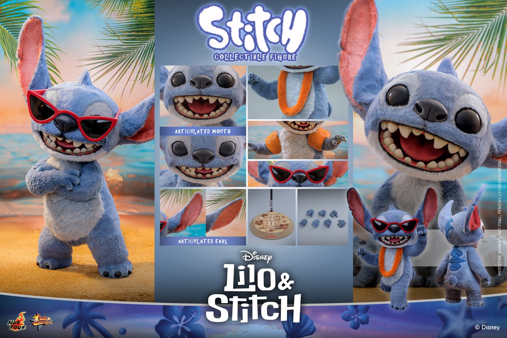 [Pre-Order] MMS815 - Lilo & Stitch - Stitch Collectible Figure