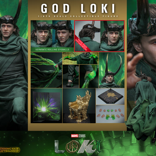 DX41AE - Loki - 1/6th scale God Loki Collectible Figure (Artisan Edition) [Hot Toys Exclusive]